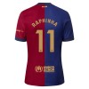 Maillot de Supporter FC Barcelone Raphinha 11 Domicile 2024-25 Pour Homme